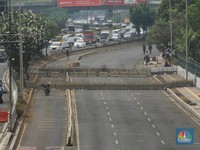 Belum Ada Demo, Begini Sepinya Suasana di depan Gedung DPR