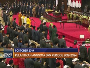 Pelantikan DPR 2019-2024 Hingga Peringatan Hari Nasioal China