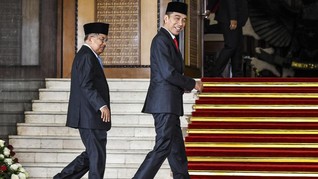 Jokowi: JK Sekarang Sudah Bebas dan Lepas