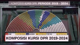 VIDEO: Komposisi Kursi DPR 2019-2024