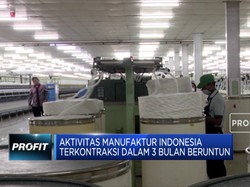Duh! Industri Indonesia Masih Kontraksi