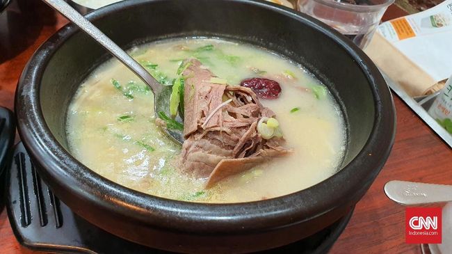 Unik, Kuah Seputih Susu dari Sup Sapi ala Korea