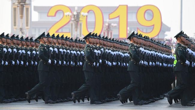 China Bersiap Gelar Parade Militer Terbesar Sepanjang Sejarah