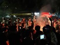Massa Berkumpul Dekat Markas FPI, Aparat TNI dan Polri Siaga