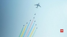 VIDEO: Jet Tempur China Unjuk Gigi di HUT ke-70 RRC