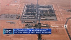 Sebulan Pasca Serangan, Produksi Aramco Berangsur Pulih
