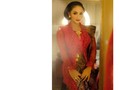 Ke DPR RI, Krisdayanti Pakai Kebaya Merah Klasik Anne Avantie