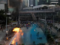 Hong Kong Memanas Saat China Rayakan Ultah ke-70