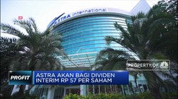 Astra Siap Bagikan Dividen Interim Rp 57 per Saham