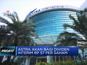 Astra Siap Bagikan Dividen Interim Rp 57 per Saham