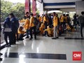 Stasiun Palmerah Jadi Titik Kumpul Mahasiswa Sebelum Demo DPR