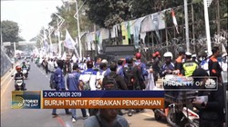 Demo Buruh di DPR hingga Resesi AS Kian Nyata