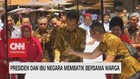 VIDEO: Presiden & Ibu Negara Membatik Bersama Warga