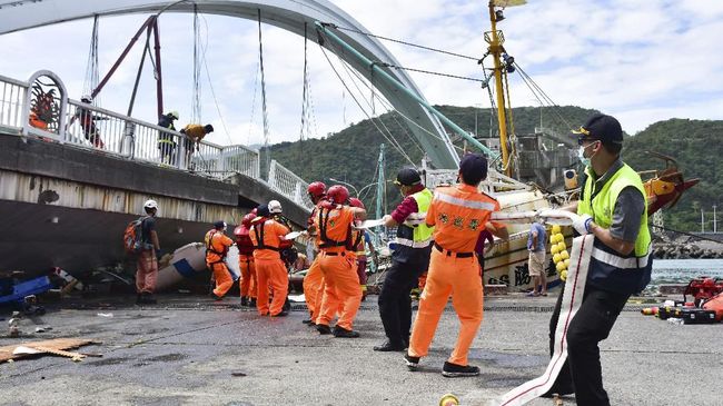 WNI Korban Jembatan Ambruk di Taiwan Sadar Dari Koma