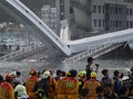 FOTO: Jembatan Ambruk di Taiwan Telan Korban WNI