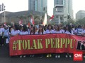 Demo Tolak Perppu KPK, Sebagian Massa Mengaku Tak Paham Isu