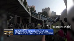 Bentrokan Sengit, Remaja Jadi Korban Tembak Polisi Hong Kong