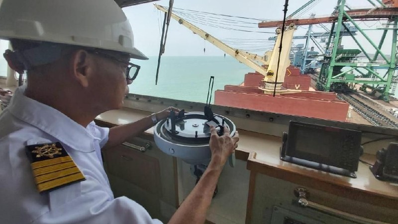 KM Malahayati Baruna merupakan kapal milik BAG ke 10 dengan kapasitas angkutan 56 ribu DWT