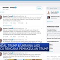 Cuitkan Skandal, Twitter Diminta Blok Akun Presiden Trump