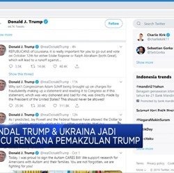 Cuitkan Skandal, Twitter Diminta Blok Akun Presiden Trump