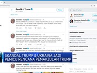 Cuitkan Skandal, Twitter Diminta Blok Akun Presiden Trump