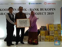 Bank Bukopin & SP Kookmin Bank Kerja Sama Bangun Perpustakaan