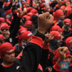 Kepung DPR, Ini Tiga Permintaan Buruh