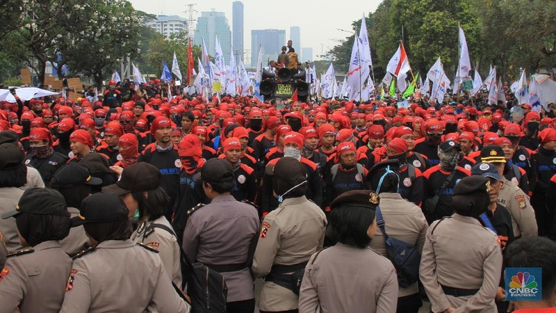 Jumlahnya diprediksi mencapai puluhan ribu dari berbagai daerah Jabodetabek.
