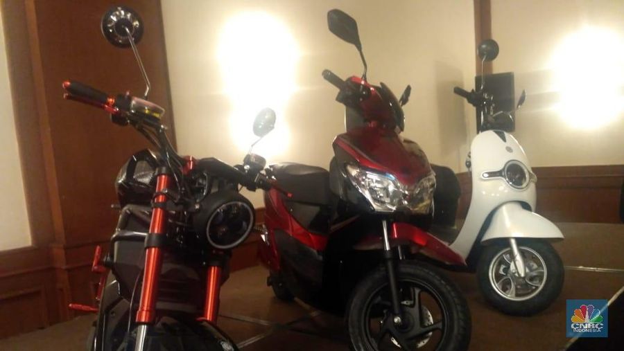 Pemain motor listrik China siap meramaikan pasar motor listrik di Indonesia.