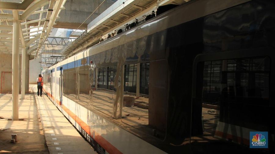 Di Stasiun Manggarai, Jakarta, saat ini sudah tersedia lokasi khusus bagi penumpang KA Bandara.