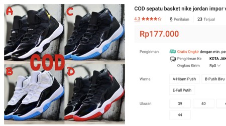 Sepatu basket online deals