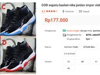Duh, Sepatu Impor Vietnam Juga Obrak-Abrik Toko Online