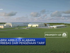 Pabrik Airbus di Alabama Bebas dari Perang dagang AS-Eropa