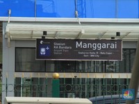 Keren! Ini Penampakan Stasiun Baru Manggarai