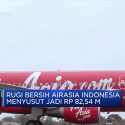 Mantap! Rugi Bersih AirAsia Semester I Menyusut