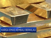 Saat Saham Wall Street Keok, Emas Justru Bersinar