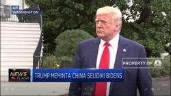 Trump Meminta China Selidiki Joe Bidens