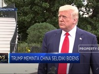 Trump Meminta China Selidiki Joe Bidens