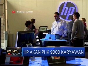 Efisiensi Hewlett-Packard Pangkas 9.000 Pekerja