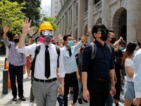 Hong Kong Kembali Panas Karena Aturan Penanganan Darurat Demo