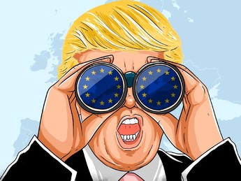 Babak Baru Perang Dagang, Kini Trump vs Uni Eropa!
