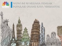 Wow! Ini 10 Negara dengan Populasi Orang Kaya Terbanyak