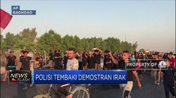 Polisi Tembaki Demonstran Irak
