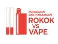 INFOGRAFIS: Perbedaan dan Persamaan Rokok vs Vape