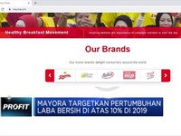 Mayora Targetkan Pertumbuhan Laba Bersih Hingga 10%