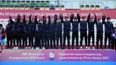 Indonesia untuk pertama kalinya berhasil memenangkan Kejuaraan Dunia Badminton Junior dan membawa pulang Piala Suhandinata. (dok. PBSI)