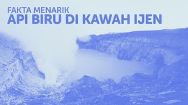 INFOGRAFIS: Fakta Menarik Api Biru di Kawah Ijen