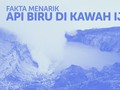 INFOGRAFIS: Fakta Menarik Api Biru di Kawah Ijen