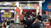 Namun banyaknya peminat Frau tak bisa diakomodir sepenuhnya oleh Synchronize Fest 2019. (CNN Indonesia/Agniya Khoiri)