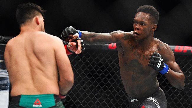 Hasil UFC 243: Israel Adesanya Juara Sejati Kelas Menengah
